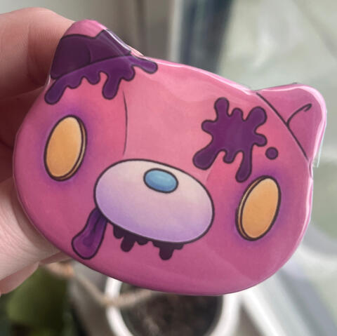 GLOOMY BEAR - cat buttons