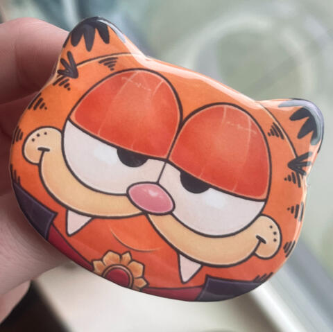 GARFIELD - cat button
