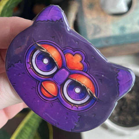 FURBY - cat button