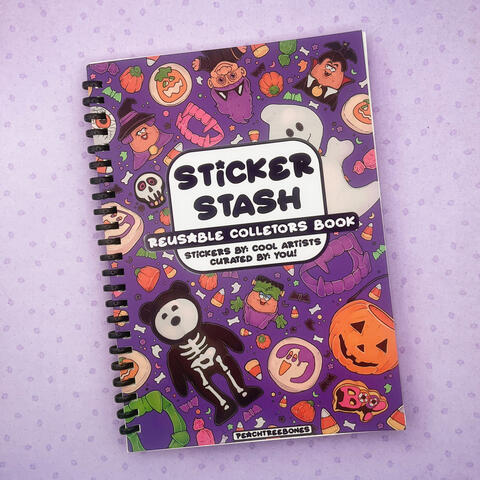 reusable sticker book - a5
