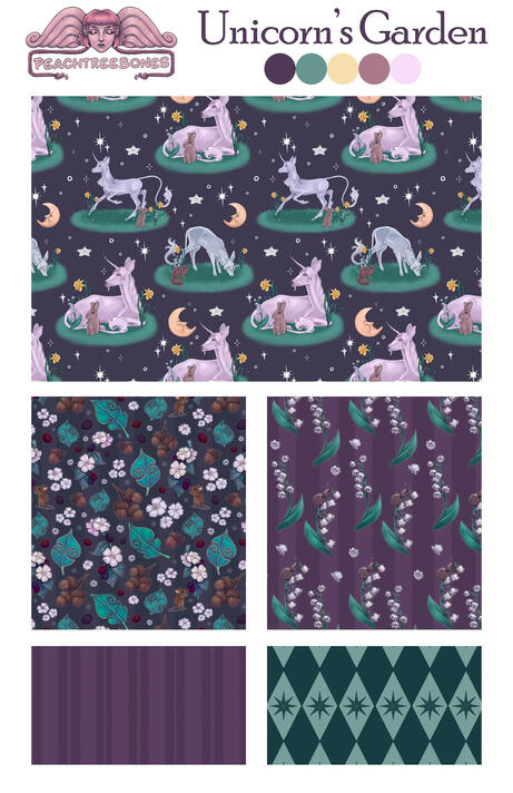 Unicorn's Garden - Sheet 1 Unicorn's Garden - Sheet 1