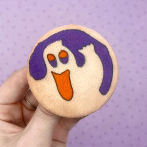 plush button